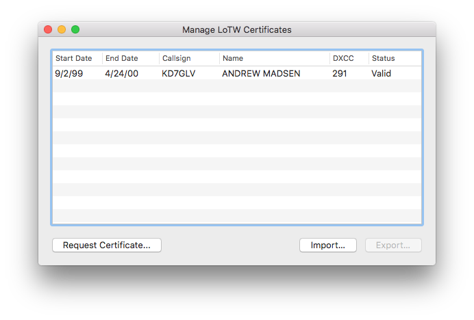 Aether Install Certificate Valid