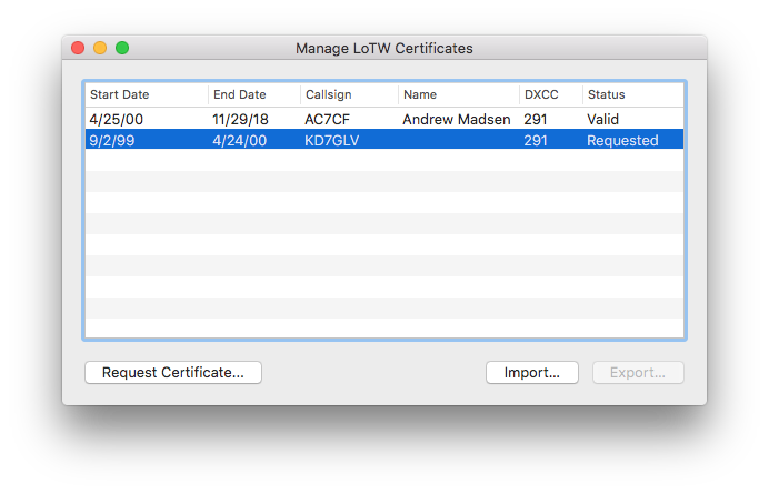 Aether Manage Certificates With Requested Certificate